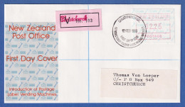 Neuseeland Frama-ATM 2. Ausg. 1986 Wert 02,25 Auf V-FDC  - Lots & Serien