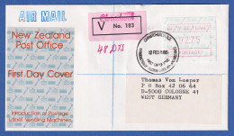 Neuseeland Frama-ATM 2. Ausg. 1986 Wert 02,75 Auf V-FDC  - Lots & Serien
