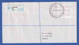 Neuseeland Frama-ATM 2. Ausg. 1986 Wert 01,55 Auf R-FDC, O Auckland - Collezioni & Lotti