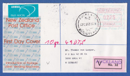 Neuseeland Frama-ATM 2. Ausg. 1986 Wert 02,75 Auf V-FDC, O Auckland - Verzamelingen & Reeksen