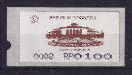 Indonesien ATM 1. Ausgabe 1994  Aut.Nr. 0002 Wert RP 0100 **  - Indonésie