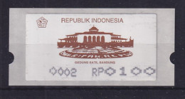 Indonesien ATM 1. Ausgabe 1994 , Aut.Nr. 0002 Wert RP 0100 **  - Indonesië