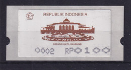 Indonesien ATM 1. Ausgabe 1994 , Aut.Nr. 0002 Wert RP 0100 **  - Indonesien