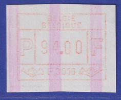 Belgien FRAMA-ATM P3016 Mit ENDSTREIFEN MAXIMUM-WERTFEHLDRUCK 94,00 ** - Autres & Non Classés