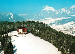 73754065 Ramsau Dachstein Steiermark Hotel Berggasthof Erlbacher Fliegeraufnahme - Andere & Zonder Classificatie