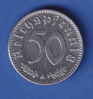 Dt. Reich 50 Reichspfennig 1941 A Vorzüglich ! - 5 Reichsmark