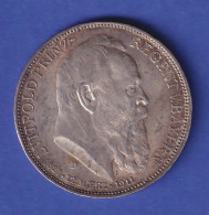 Bayern Silbermünze 3 Mark Prinzregent Luitpold, 1911 D - Autres & Non Classés