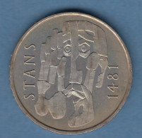Schweiz 5-Franken Gedenkmünze 1981 500 Jahre Stans - Other & Unclassified