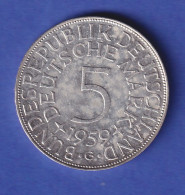 Bundesrepublik Kursmünze 5 Mark Silber-Adler 1959, G - Sonstige & Ohne Zuordnung