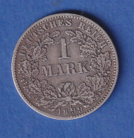 Deutsches Kaiserreich Silber-Kursmünze 1 Mark 1899 D Mit Prägefehler ANSEHEN ! - Other & Unclassified