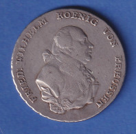 Preußen Silbermünze 1 Taler König Friedrich Wilhelm II. 1795 - Autres & Non Classés