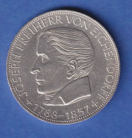  5DM Silber-Gedenkmünze 1957 Joseph Freiherr Von Eichendorff.  Vorzügliche Erh. - 5 Marchi
