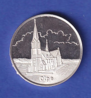 Silbermedaille Gemeinde Kürten - Kirche In Olpe - Unclassified