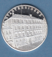 Silber-Medaille Frankfurt Rathaus Stadtresidenz 15g Ag 999 - Non Classés