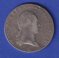 Österreich Habsburg 1795 Kronentaler H Kaiser Franz II. Ca. 29gAg - Oostenrijk