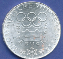Österreich 100-Schilling Silber-Gedenkmünze, Olympische Spiele 1976 (Emblem) - Oostenrijk