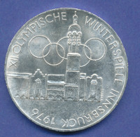 Österreich 100-Schilling Silber-Gedenkmünze, Olympische Spiele 1976 (Stadtturm) - Autriche