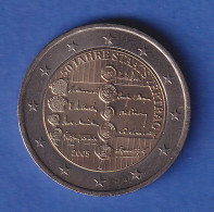 Österreich 2005 2-Euro-Sondermünze 50 Jahre Staatsvertrag Bankfr. Unzirk.  - Autriche