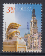 Polen / Polska 2020 Freimarke Städte: Leszno Rathaus, Denkmal  Mi.-Nr. 5181 **  - Otros & Sin Clasificación