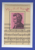 DDR 1981, Blockausgabe Wolfgang Amadeus Mozart , Mi.-Nr. Block 62 **  - Ungebraucht