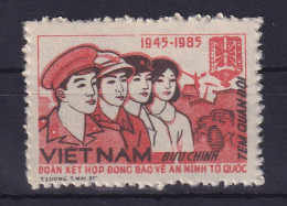 Vietnam 1985 Portofreiheitsmarke Mi.-Nr. 46 Postfrisch Ohne Gummierung (*) - Viêt-Nam