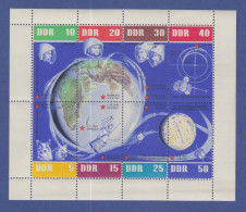 DDR 1962 Kleinbogen 5 Jahre Sowjetische Weltraumflüge Mi.-Nr. 926-33 KLB ** - Unused Stamps