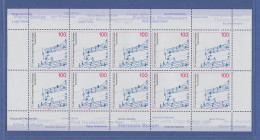 Zehnerbogen ** 1996  Mi.-Nr.  1890 Donaueschinger Musiktage    - Altri & Non Classificati