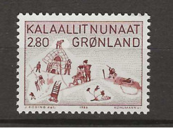 1986 MNH Greenland, Mi 167  Postfris** - Unused Stamps