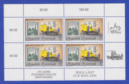 Österreich 1998 WIPA 2000 Postauto Mi.-Nr. 2270 Kleinbogen ** - Neufs