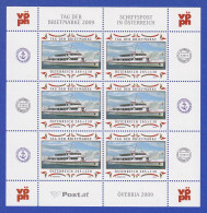 Österreich 2009 Tag Der Briefmarke Schiffspost Mi.-Nr. 2826 Kleinbogen ** - Neufs