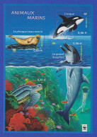 Frankreich 2002 Tiere Des Meeres  Mi.-Nr. Block 28 ** - Sonstige & Ohne Zuordnung