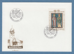 Liechtenstein 1979 Freimarke 20 Franken Landespatrone  Mi.-Nr. 734 Auf FDC - Sonstige & Ohne Zuordnung