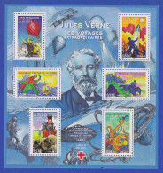 Frankreich 2005 Szenen Aus Romanen Von Jules Verne Mi.-Nr. Block 46 ** - Altri & Non Classificati