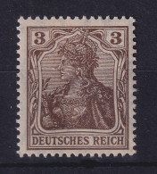 Dt. Reich Germania Kriegsdruck 3 Pf Mi.-Nr. 84 II B Postfrisch ** - Ongebruikt