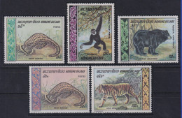 Laos 1969 Tiere Mi.-Nr. 261-265 Postfrisch **  - Laos