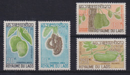 Laos 1968 Einheimische Früchte Mi.-Nr. 240-243 Postfrisch **  - Laos