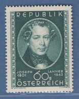 Österreich 1951 Sondermarke 150. Geburtstag Von Joseph Lanner Mi.-Nr. 964 - Neufs