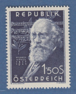 Österreich 1951 Sondermarke 10. Todestag Von Wilhelm Kienzl Mi.-Nr. 967 - Unused Stamps