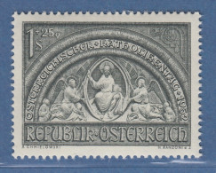 Österreich 1952 Sondermarke Österreichischer Katholikentag, Wien Mi.-Nr. 977 - Unused Stamps