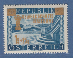 Österreich 1953 Sondermarke 60 Jahre Gewerkschaftsbewegung Mi.-Nr. 983 - Nuevos