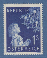 Österreich 1954 Sondermarke Weihnachten Mi.-Nr. 1009 - Neufs