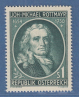 Österreich 1954 Sondermarke 300. Geburtstag Von Johann Rottmayr  Mi.-Nr. 1007 - Ongebruikt