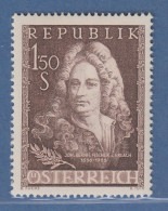 Österreich 1956 Sondermarke 300. Geburtstag Von Johann Fischer Mi.-Nr. 1028 - Nuovi