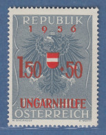 Österreich 1956 Sondermarke Ungarische Flüchtlinge Mi.-Nr. 1030 - Unused Stamps