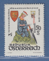 Österreich 1958 Sondermarke Sängerbundfest Wien W.v.d. Vogelweide Mi.-Nr. 1043 - Ungebraucht