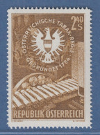 Österreich 1959 Sondermarke Österreichische Tabakregie Mi.-Nr. 1060 - Nuovi