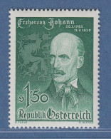 Österreich 1959 Sondermarke 100. Todestag Von Erzherzog Johann Mi.-Nr. 1061 - Nuevos