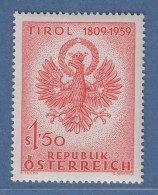 Österreich 1959 Sondermarke Tirol Tiroler Adler Mi.-Nr. 1067 - Ungebraucht