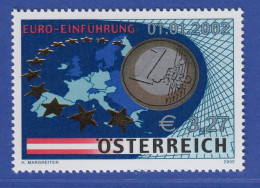 Österreich 2002 Sondermarke Einführung Der Euro-Währung Mi.-Nr. 2368 - Neufs