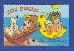 Österreich 2002 Sondermarke Comicserie The Philis Gogo Und Edison  Mi.-Nr. 2400 - Neufs